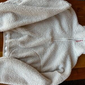Old Navy Cream Sherpa Fleece Pullover